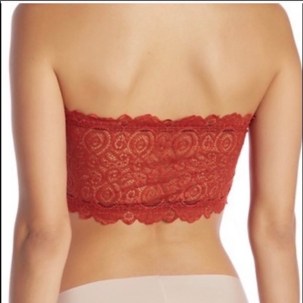 LAST 1! Free People REVERSIBLE Rust Bandeau Bra - Picture 5 of 10